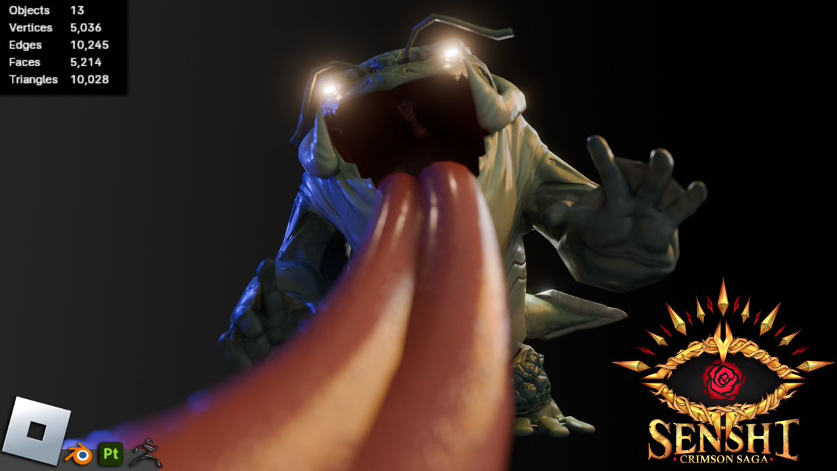 Kick (@therealkickman) on Twitter photo Swamp Dweller
For: <a href="/YonkaiStudios/">Senshi: Crimson Saga</a>
10k Tris
Discord: discord.gg/Senshi
#RobloxDev #ROBLOX #Senshi #zbrush #digitalart #3DCG #3dart #RobloxDevs #Blender3d #Substance3DPainter Swamp Dweller
For: <a href="/YonkaiStudios/">Senshi: Crimson Saga</a>
10k Tris
Discord: discord.gg/Senshi
#RobloxDev #ROBLOX #Senshi #zbrush #digitalart #3DCG #3dart #RobloxDevs #Blender3d #Substance3DPainter