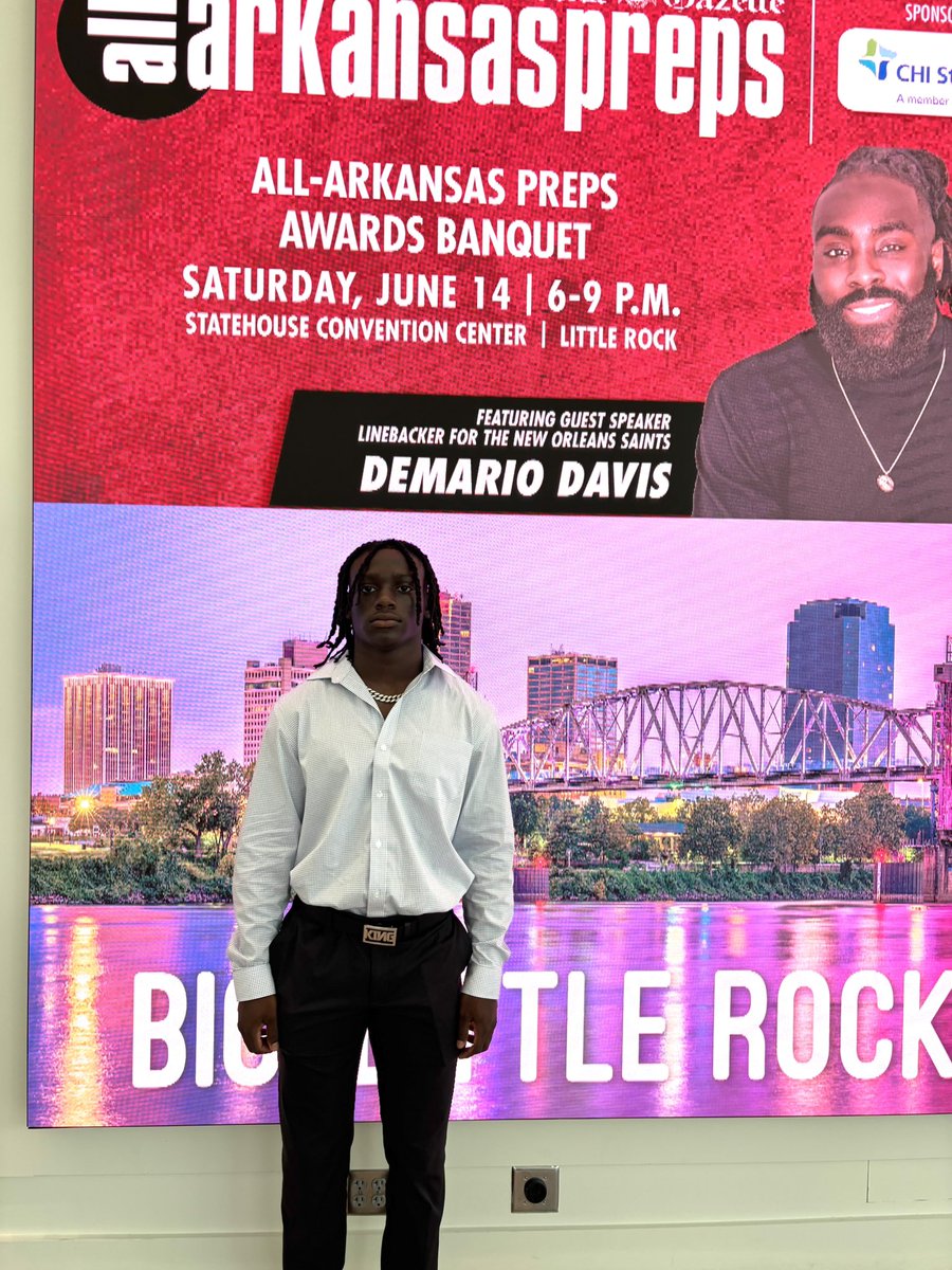 I had a great time to it at the All Arkansas Preps sports banquet tonight. I’m humble is all I can say. Thank you for this honor <a href="/AllArkansasPrep/">All Arkansas Preps</a> <a href="/GaryGam89883024/">Gary Gamble</a>
