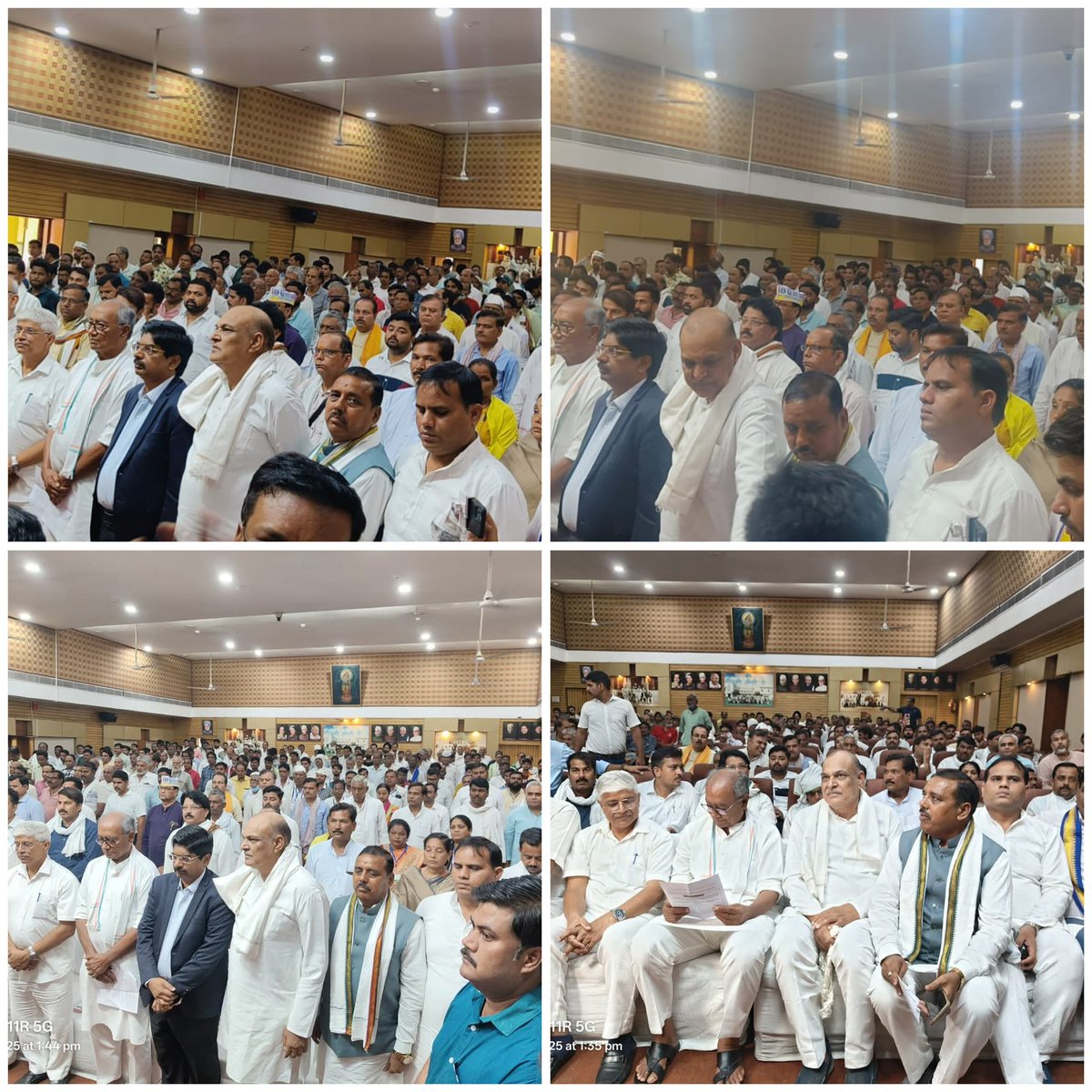 PWilsonDMK's tweet photo. I participated in the Social Justice Conference in Gwalior, Madhya Pradesh, organised by OBC Mahasabha, the Dalit Shoshan Mukti Manch, and the Gandhiwadi Sangam of Madhya Pradesh along with @digvijaya_28 @AshokSingh_INC @AdvRajendraPal @BaraiyaINC.  The conference aimed to advocate for installing a statue of Dr B.R. Ambedkar inside the Madhya Pradesh High Court Gwalior Bench, as permitted by the Hon. Chief Justice of the MP High Court.

During my speech, I condemned the fringe elements obstructing this process through influential individuals within the system. Those opposing the statue are not just against Ambedkar but against social justice. They fear a judiciary that reflects diversity. They fear the power of memory—because remembering Ambedkar prompts us to question hierarchy, oppression, and power. Let us not forget that these are the same forces that denied entry to women and Dalits in temples, burned Ambedkar's writings, questioned reservations, and remained silent when atrocities occurred. Their opposition is not cultural; it is political.

I declared that I would serve as a soldier and warrior in the fight to install the statue, emphasising that I come from the land of @mkstalin, a leader in social justice. I quoted Dr. Ambedkar's words: “However good a Constitution may be, if those who are called to work it happen to be a bad lot, it will fail. On the other hand, a Constitution, however bad, maybe good if those who are called to work are called to work, and it happens to be a good lot.”

I praised the installation of Dr Ambedkar's statue at the #SupremeCourtofIndia  and appealed for his statue to be installed in all High Courts. 
I highlighted the diversity deficit within the High Court and Supreme Court, which adversely affects our equality and the representation of our voices in crucial matters. 
I called on the government, @DrMohanYadav51, and @DGP_MP to provide police protection for installing the statue at the earmarked location inside the Madhya Pradesh High Court Gwalior Bench.
@Udhaystalin @arivalayam @aifsoj