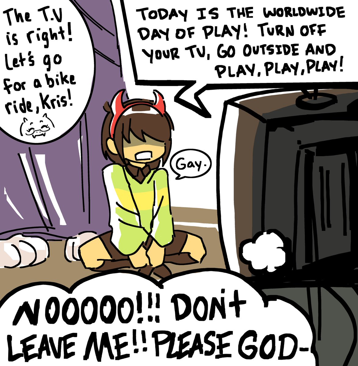 the worst day of the year
#deltarunespoilers