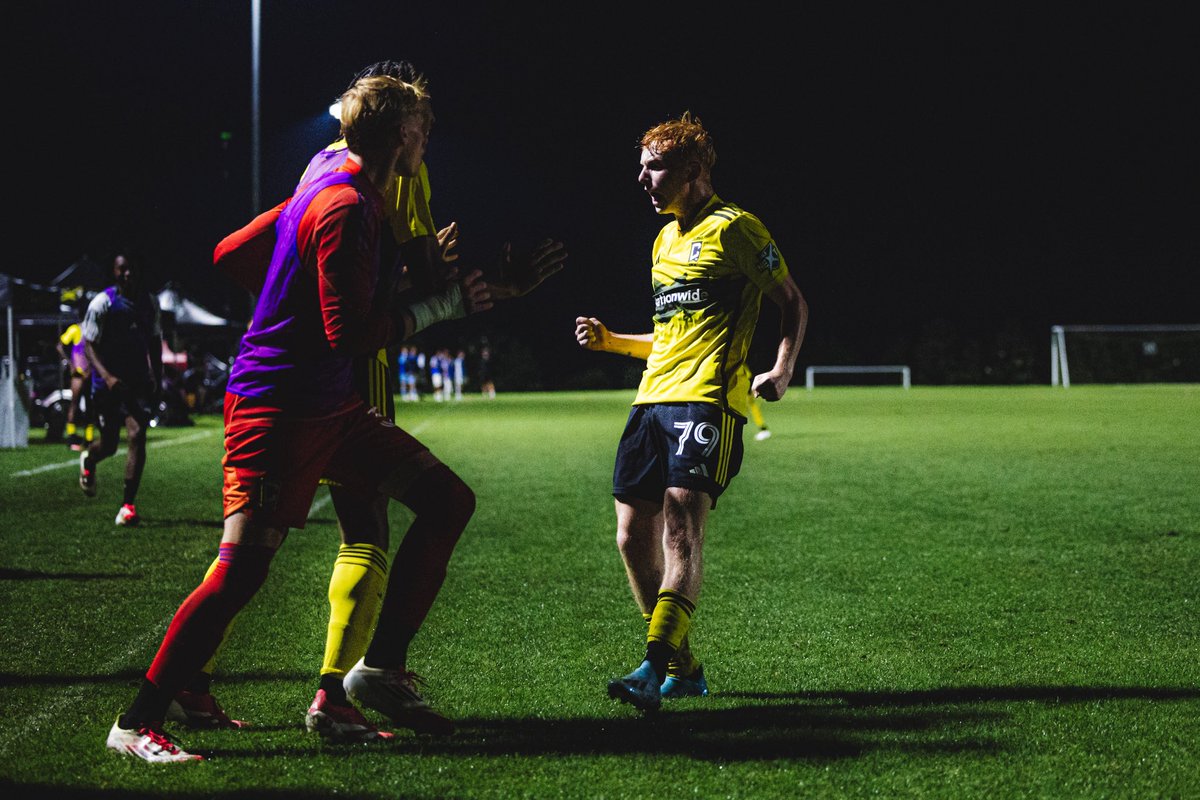 Keep fighting 🔥 

Out U16s carry a 1-0 lead over LA Galaxy into halftime with a goal from Immanuel Ewing 💪 

#Crew96 | #VamosColumbus