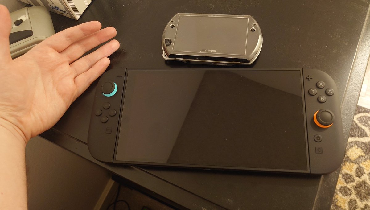 Anyone else remember when portable consoles used to be, you know, actually portable?