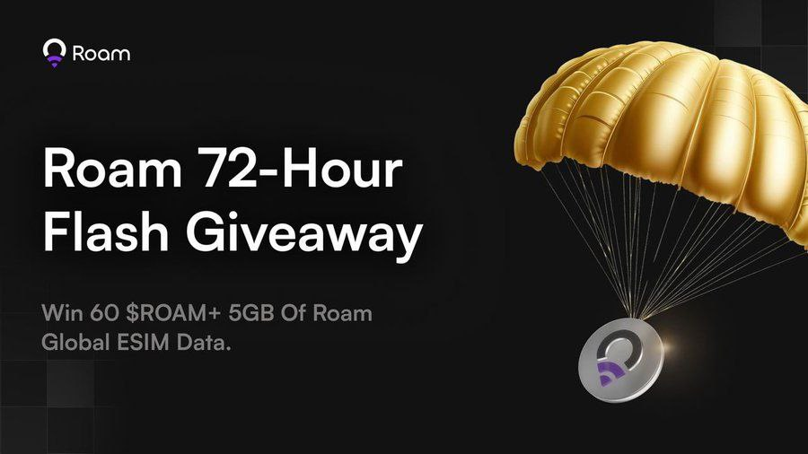 I just joined the <a href="/weRoamxyz/">Roam</a> Flash Event — if you have 200–246 Alpha points, you can still have chance earn 60 $ROAM + 5GB global roaming

Details: x.com/weRoamxyz/

Roam is a new network protocol that combines eSlM + DePIN
