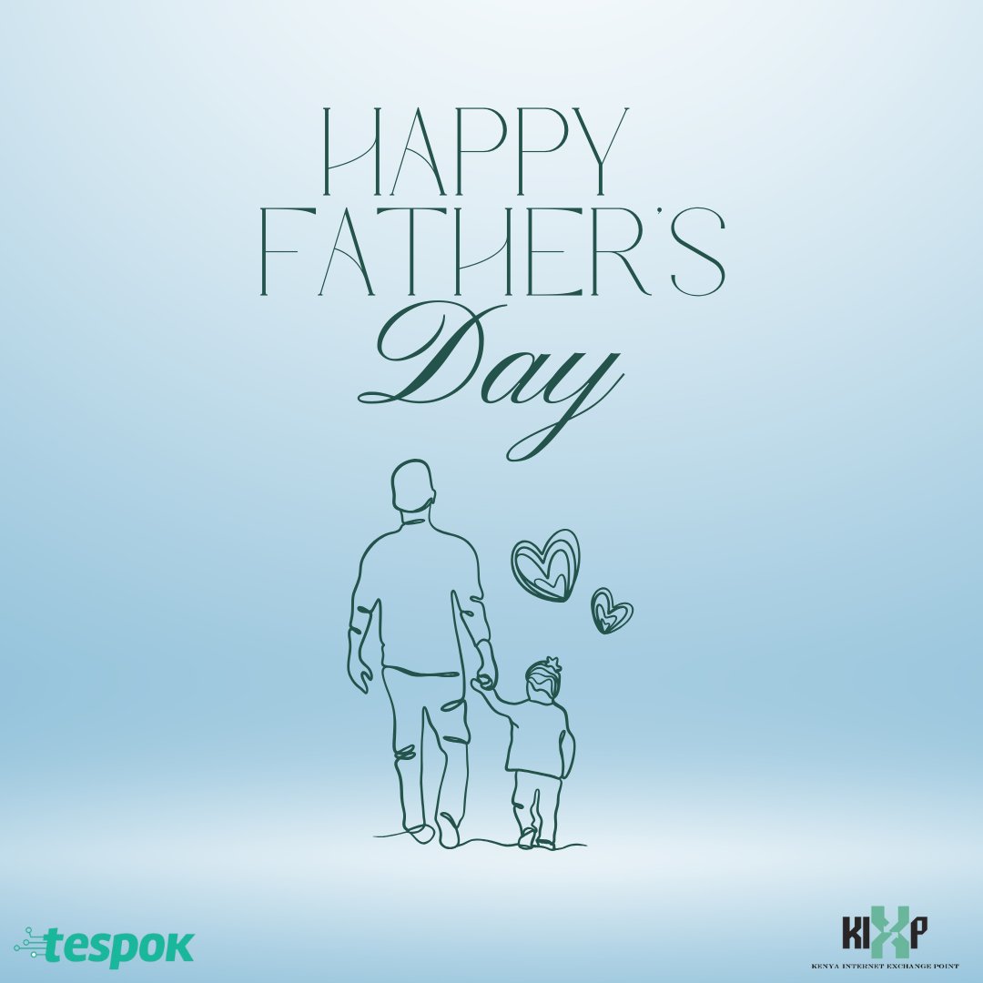 TESPOK_KENYA's tweet image. Happy Father’s Day from TESPOK! 
To the dads powering networks, mentoring minds, and building the future we celebrate you today and every day.

#HappyFathersDay #TESPOK #FathersInTech #FathersDay2025