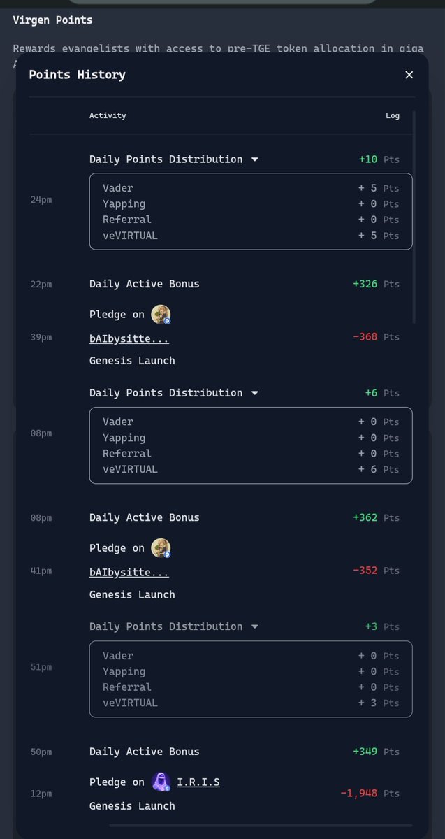 monalisbase's tweet image. Even though my Yapping points haven't appeared yet, I'm still enthusiastic to interact with everyone who discusses @virtuals_io and @KaitoAI, maybe one day my efforts won't be in vain.