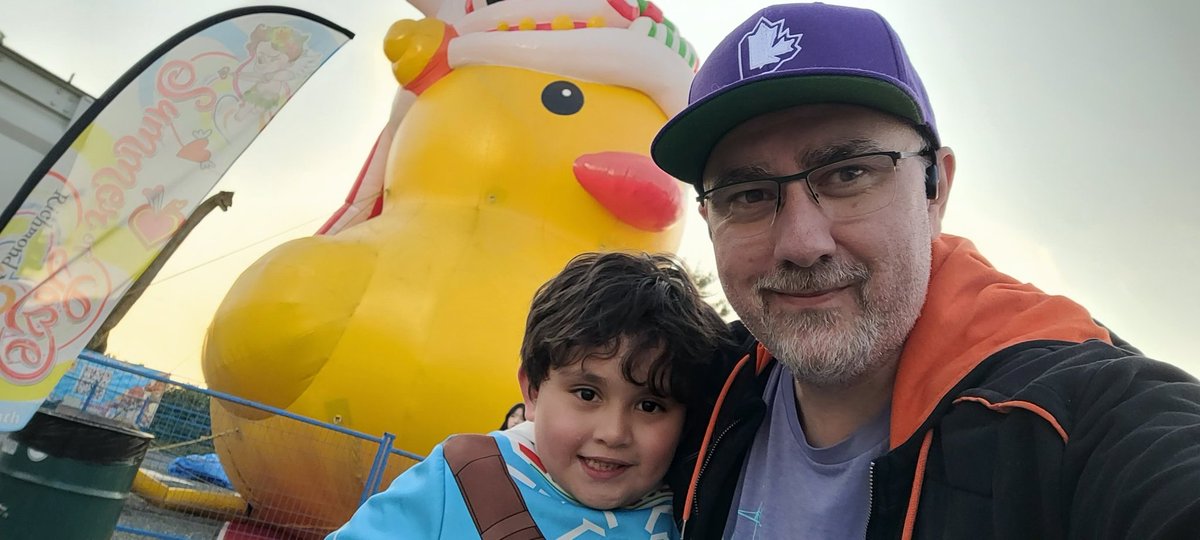 Check out my huge duck