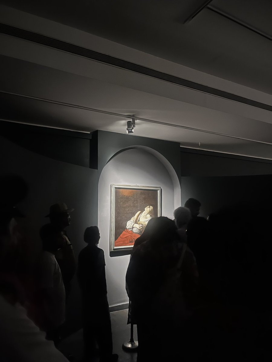 MissFurioso's tweet photo. If you’re in Bengaluru do visit the @NGMABengaluru to feast your eyes upon the incredible masterpiece of Caravaggio - Mary Magdalene in Ecstasy (1606). Only available till July 6th. https://t.co/MNIDDuN1mR