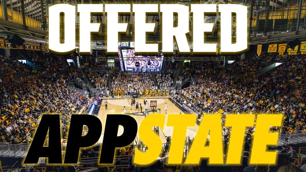 Grateful to receive a offer from Appalachian State University!! Thank you coach Kerns and the rest of the coaching staff. #AGTG