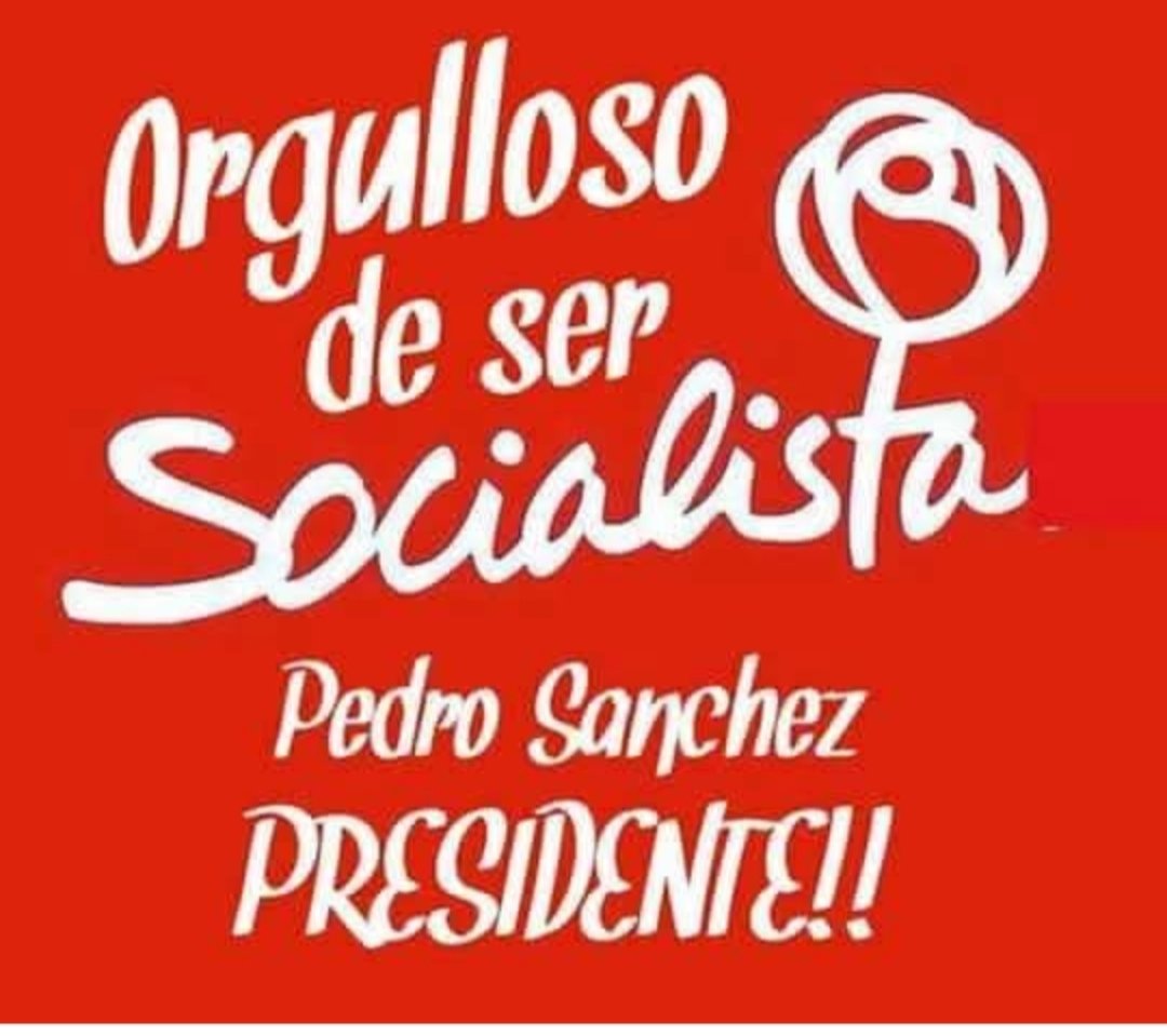 <a href="/sanchezcastejon/">Pedro Sánchez</a> Por unos pocos no vamos a perder nuestro orgullo 
Presidente mucho ánimo,fuerza y adelante ❤️✊✊ <a href="/PSOE/">PSOE</a> 🌹