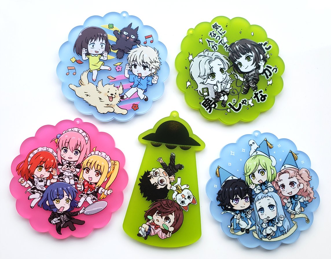Acorn Press (@acorncharms) on Twitter photo batch of colorful frosted charms printed for <a href="/LokiRoki/">LokiRoki @ ax j13 ₍^•̀ ·̫ •́^₎و</a> !
*______* batch of colorful frosted charms printed for <a href="/LokiRoki/">LokiRoki @ ax j13 ₍^•̀ ·̫ •́^₎و</a> !
*______*