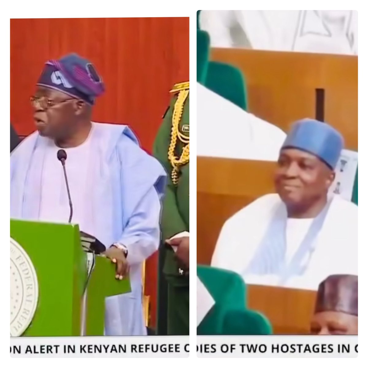 yusuf_alata's tweet image. D cameraman didn’t just do his job he understood d assignment!
Capturing Bukky in dat rare, sheepish moment? Pure cinematic excellence.He deserves chilled zobo with extra ginger and maybe even small puff-puff on d side
Politics sweet when body language dey tell another story 😎📸