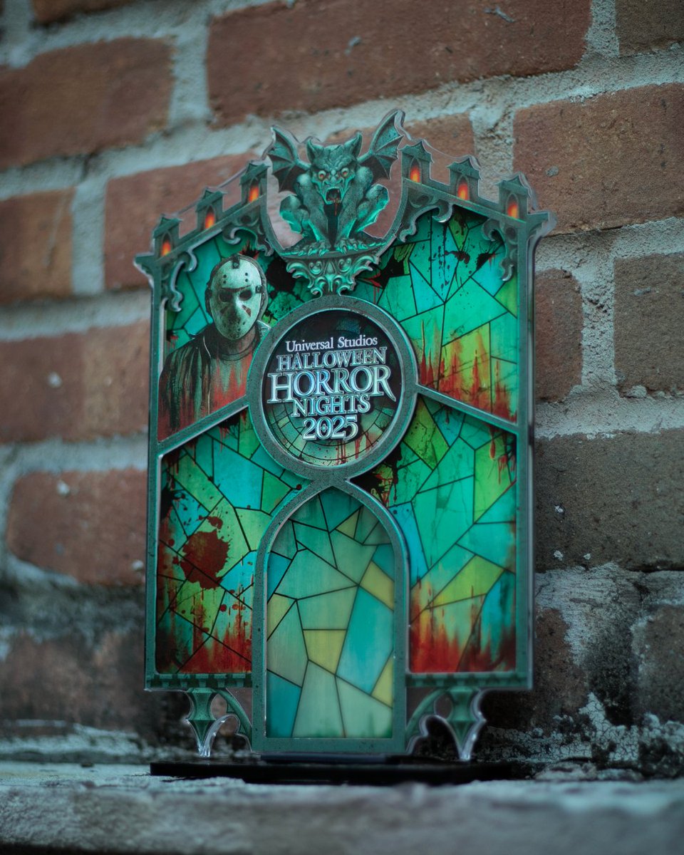 HorrorNights's tweet image. jason's back
slash into something sinister with new merch