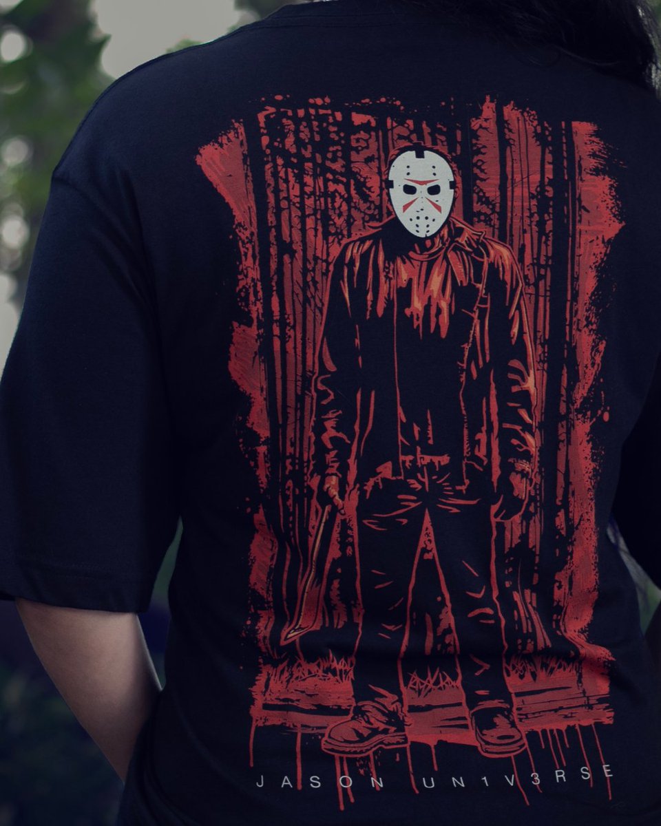 HorrorNights's tweet image. jason's back
slash into something sinister with new merch