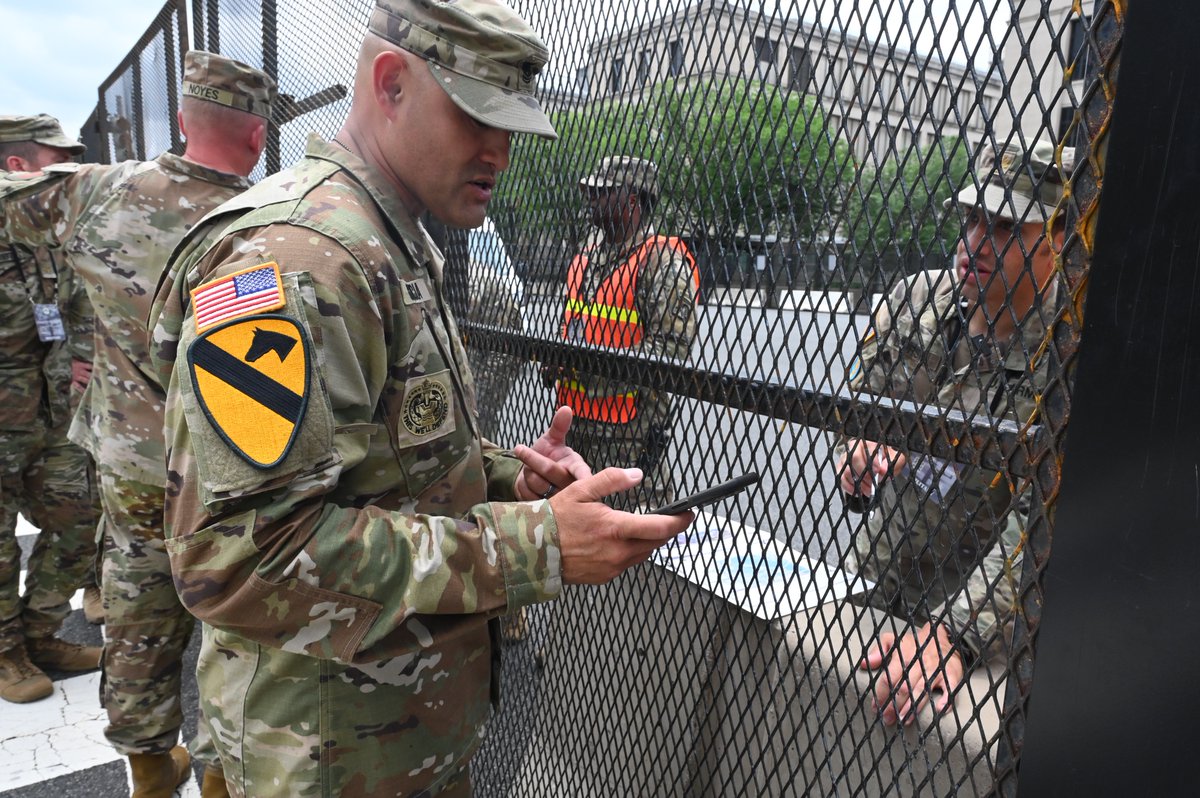 District of Columbia National Guard (@dcguard1802) on Twitter photo In support of the U.S. Army's 250th year, National Guard members from the District of Columbia, <a href="/nationalguardMS/">Mississippi National Guard</a>, <a href="/WVNationalGuard/">WV National Guard</a>, and <a href="/PANationalGuard/">Pennsylvania National Guard</a>, assisted various agencies and played a crucial role in ensuring safety. #Army250
Read more: dvidshub.net/news/500653/na… In support of the U.S. Army's 250th year, National Guard members from the District of Columbia, <a href="/nationalguardMS/">Mississippi National Guard</a>, <a href="/WVNationalGuard/">WV National Guard</a>, and <a href="/PANationalGuard/">Pennsylvania National Guard</a>, assisted various agencies and played a crucial role in ensuring safety. #Army250
Read more: dvidshub.net/news/500653/na…