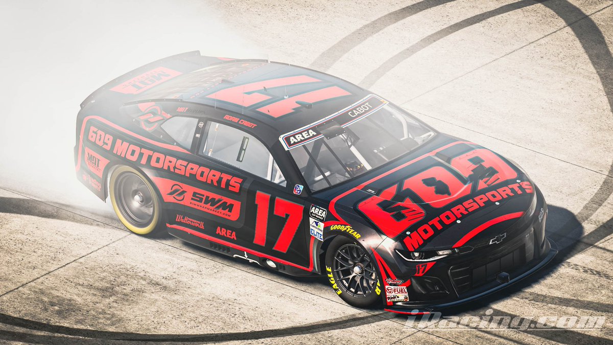 SNRLeague's tweet image. Concrete Cabot strikes again at @MonsterMile and pulls into Victory Lane in the @SNRLeague Cup Series after a dominating day live on @VSPEEDSim 🏁