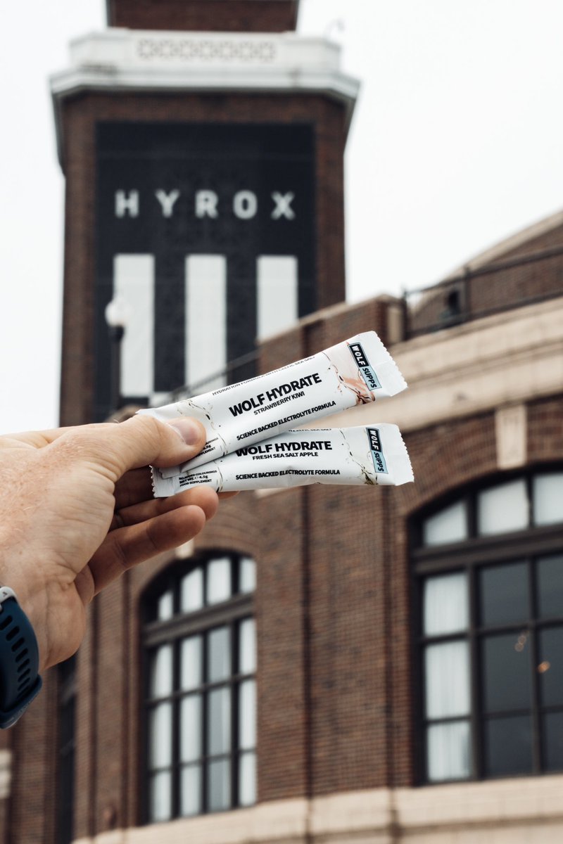 Wolf Athlete &amp; Hydrate spotted at Hyrox Worlds Chicago 🇺🇸