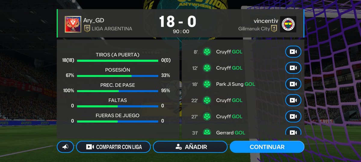 My biggest win against a bot in a head-to-head match

#FCMobile