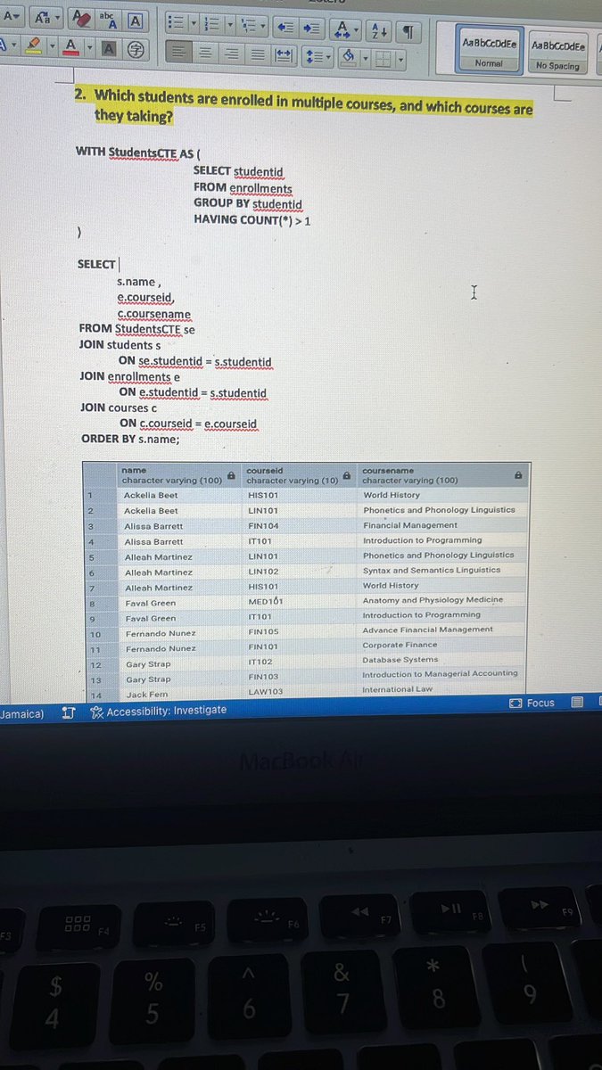Still working….. Still practicing…. I might miss the deadline but I will finish it. 
<a href="/LearnwithWiDa/">WiDa</a> #SQL #DataAnalytics