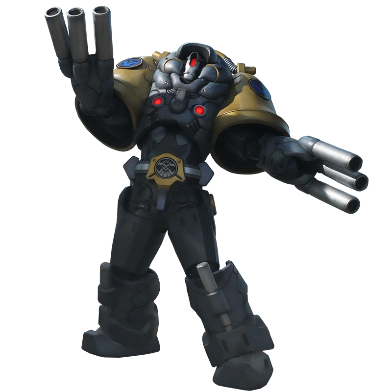 アイアイザー・リボンブッシュ

初登場作品:ナンバーワン戦隊ゴジュウジャー 第17話『キラッと輝け! ナンバーワン運動会!』
所属:ブライダン
操縦者:ゴーグ・ルゴー

ベストオブプロ審判パイロットであるゴーグ・ルゴー専用の、審判型ドレスガード。
運動会ノーワンの運動会ソウルを継承して出撃した。