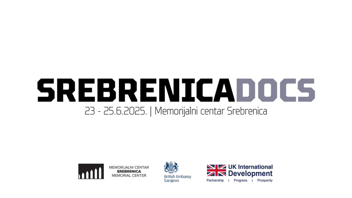 Ove godine organizujemo SrebrenicaDocs, festival dokumentarnog filma. Trebamo volontere/učesnike, a zahvaljujući podršci 🇬🇧, organizujemo smještaj, prevoz i hranu. Jedino što vas obavezujemo je da ostanete od 22.6. do 26.6. Valjda nije puno. Prijavite se: bit.ly/srebrenicadocs