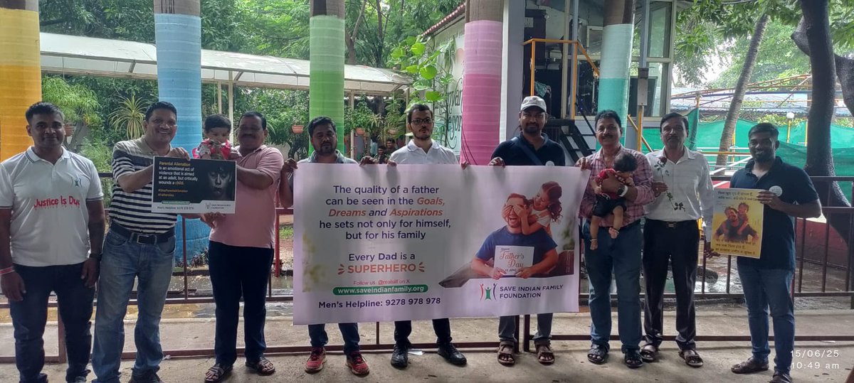 The Rock is come back_SIFF (@therock853) on Twitter photo Stop filing false cases
Fathers fighting against the system in court rooms to meet kids..
<a href="/realsiff/">SIFF - Save Indian Family Foundation</a>
<a href="/aajtak/">AajTak</a>
<a href="/ndtv/">NDTV</a> <a href="/PMOIndia/">PMO India</a> <a href="/SCofIndia/">SupremeCourtOfIndia</a>
@SIFF
#SIFF
#FathersDay2025 Stop filing false cases
Fathers fighting against the system in court rooms to meet kids..
<a href="/realsiff/">SIFF - Save Indian Family Foundation</a>
<a href="/aajtak/">AajTak</a>
<a href="/ndtv/">NDTV</a> <a href="/PMOIndia/">PMO India</a> <a href="/SCofIndia/">SupremeCourtOfIndia</a>
@SIFF
#SIFF
#FathersDay2025