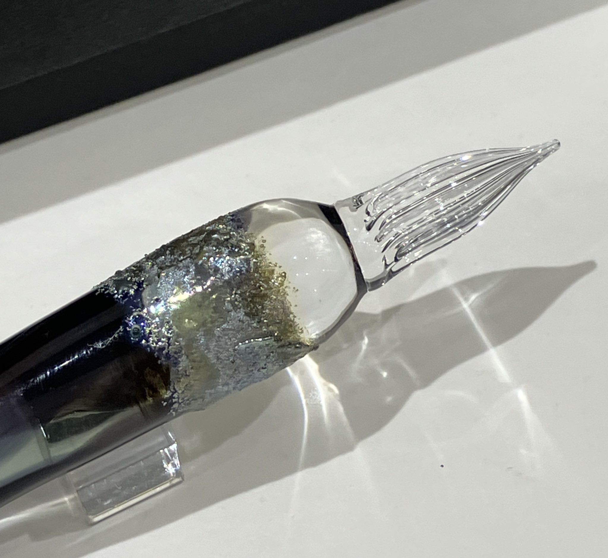 SOURIRE×文具館タキザワ 佐渡金山 ガラスペン SOURIRE×文具館タキザワ 佐渡金山 ガラスペン