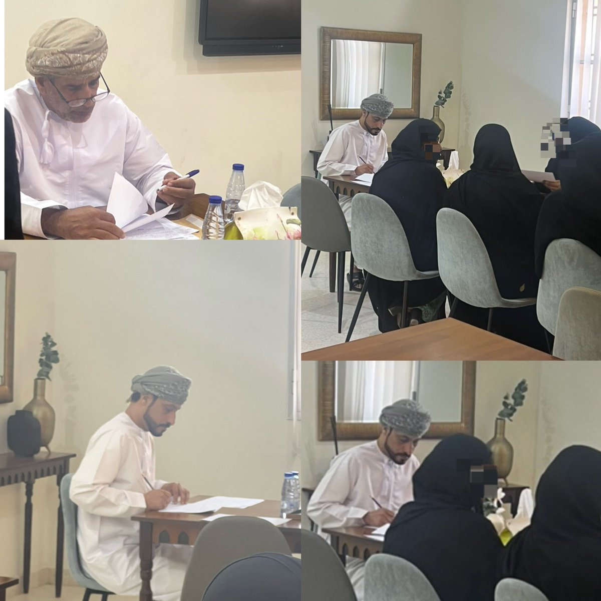 تشرفت المدرسة اليوم بزيارة لجنة متابعة النتائج، التي تضم الأستاذ فهد الحاتمي والأستاذ علي الفارسي ، حيث جرى خلال الزيارة مراجعة نتائج طلبة الحلقة الأولى بالتنسيق مع الهيئة التعليمية، وذلك في إطار الاستعداد لإعلان النتائج بعد اعتماد اللجنة لصحة الدرجات ومطابقتها.

#تعليمية_الظاهرة
