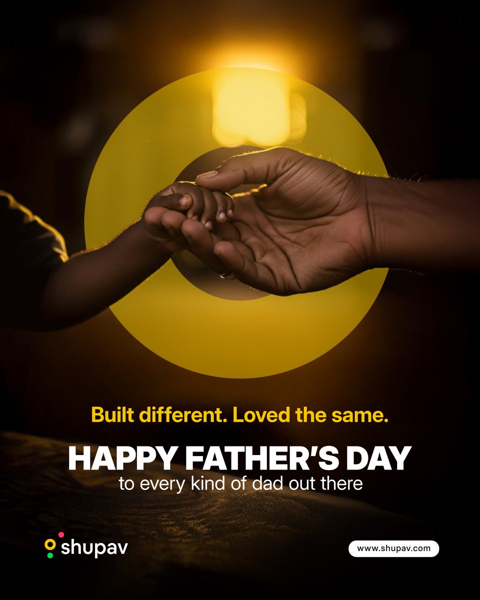 ShupavGroup's tweet photo. He may not always say much, but he shows up every time with a love that speaks for itself.

Today, we celebrate the quiet giants, the soft protectors, the dads who simply get it done.

Happy Father’s Day ❤ https://t.co/uA8Okm81FG