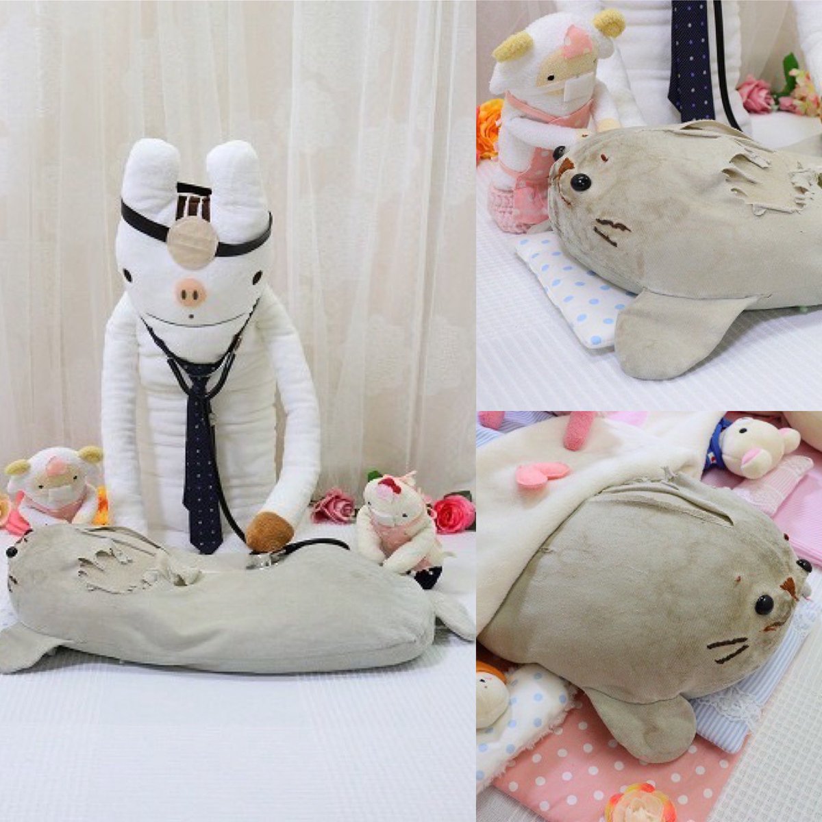 cocoro_bz's tweet photo. 子供が、どこに行くにも一緒に連れていったこと。においをかぐと眠れる。
保護者の方にとっては癒しと昼寝用まくら。
子どもにとっては大切な友達で毎日一緒の存在のく��おさん　17歳

こちら
https://t.co/q66nT28oAG https://t.co/59hOs0XoC8