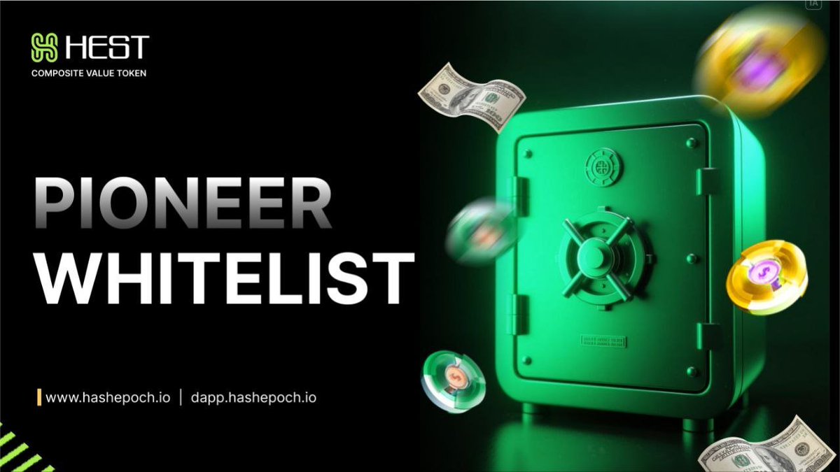 Hash Epoch (@hashepoch_io) on Twitter photo Happy weekend, how’s yours going?
🔥 $HEST IDO 🔥
10 x Pioneer Whitelist Giveaway!
WAGMI! Dive into HashEpoch’s Web3 esports future!
How to Enter:
1️⃣ Follow <a href="/hashepoch_coin/">Hash Epoch Sports Token</a>.
2️⃣ Retweet & Like THIS post with #HashEpochIDO.
3️⃣ Drop your BEP20 address.
4️⃣ Join Telegram: Happy weekend, how’s yours going?
🔥 $HEST IDO 🔥
10 x Pioneer Whitelist Giveaway!
WAGMI! Dive into HashEpoch’s Web3 esports future!
How to Enter:
1️⃣ Follow <a href="/hashepoch_coin/">Hash Epoch Sports Token</a>.
2️⃣ Retweet & Like THIS post with #HashEpochIDO.
3️⃣ Drop your BEP20 address.
4️⃣ Join Telegram: