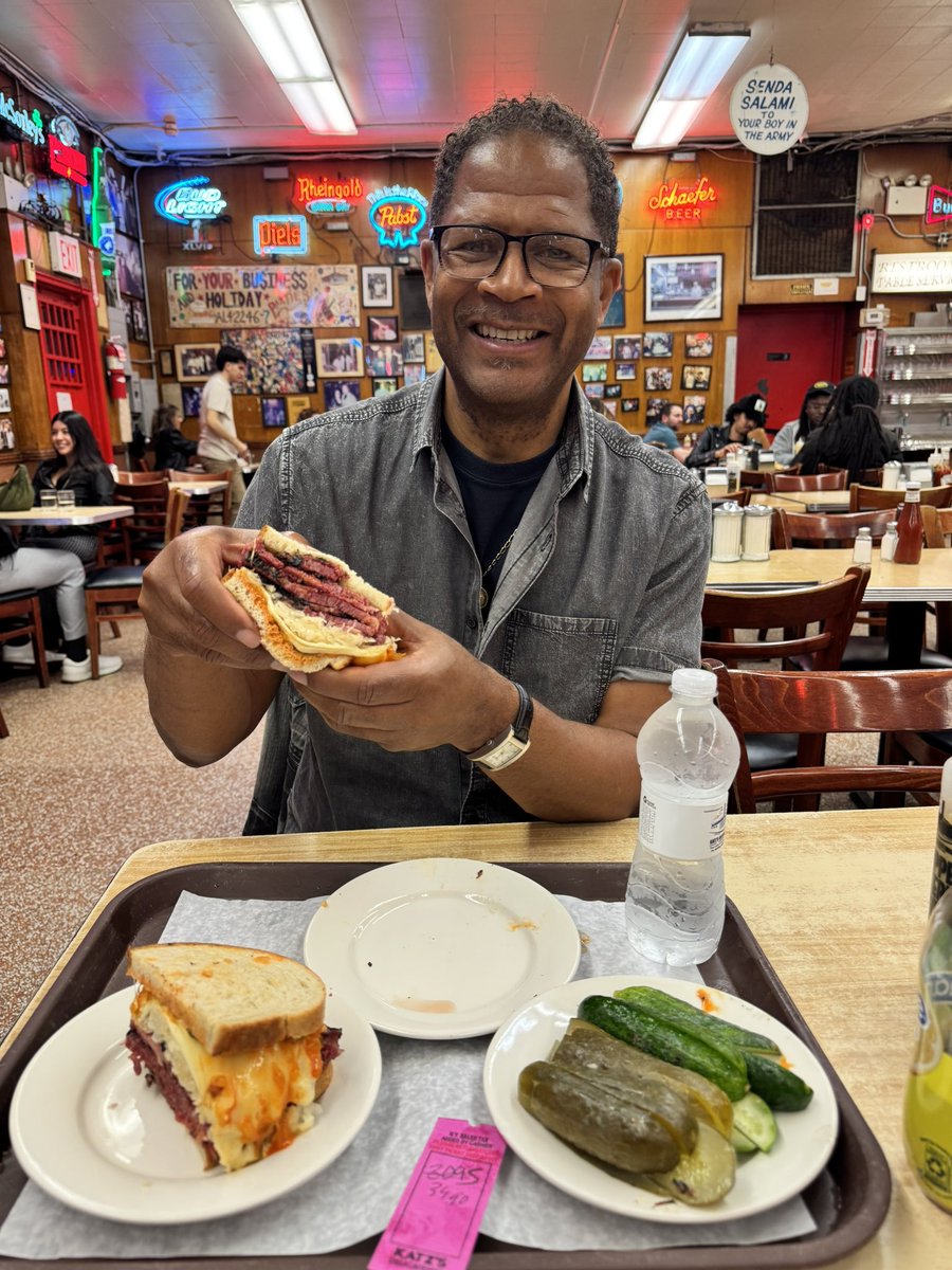 Continuing the tradition of ringing in Father’s Day by splitting the biggest Rueben known to man! Happy Father’s Day to the best one!