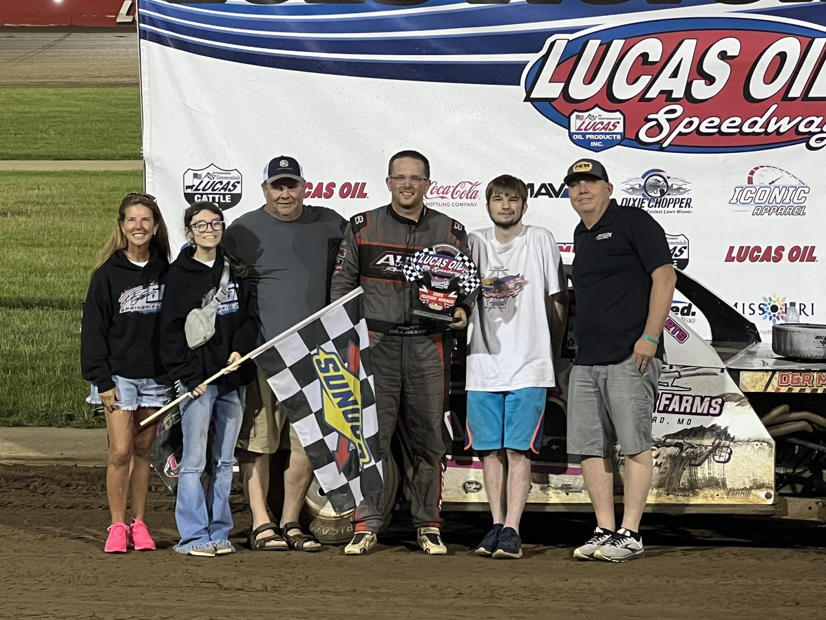 Congratulations to the Pitts Homes &amp; Realty Weekly Series #6 Clear Creek Golf Cars Winner Ryan Gilmore