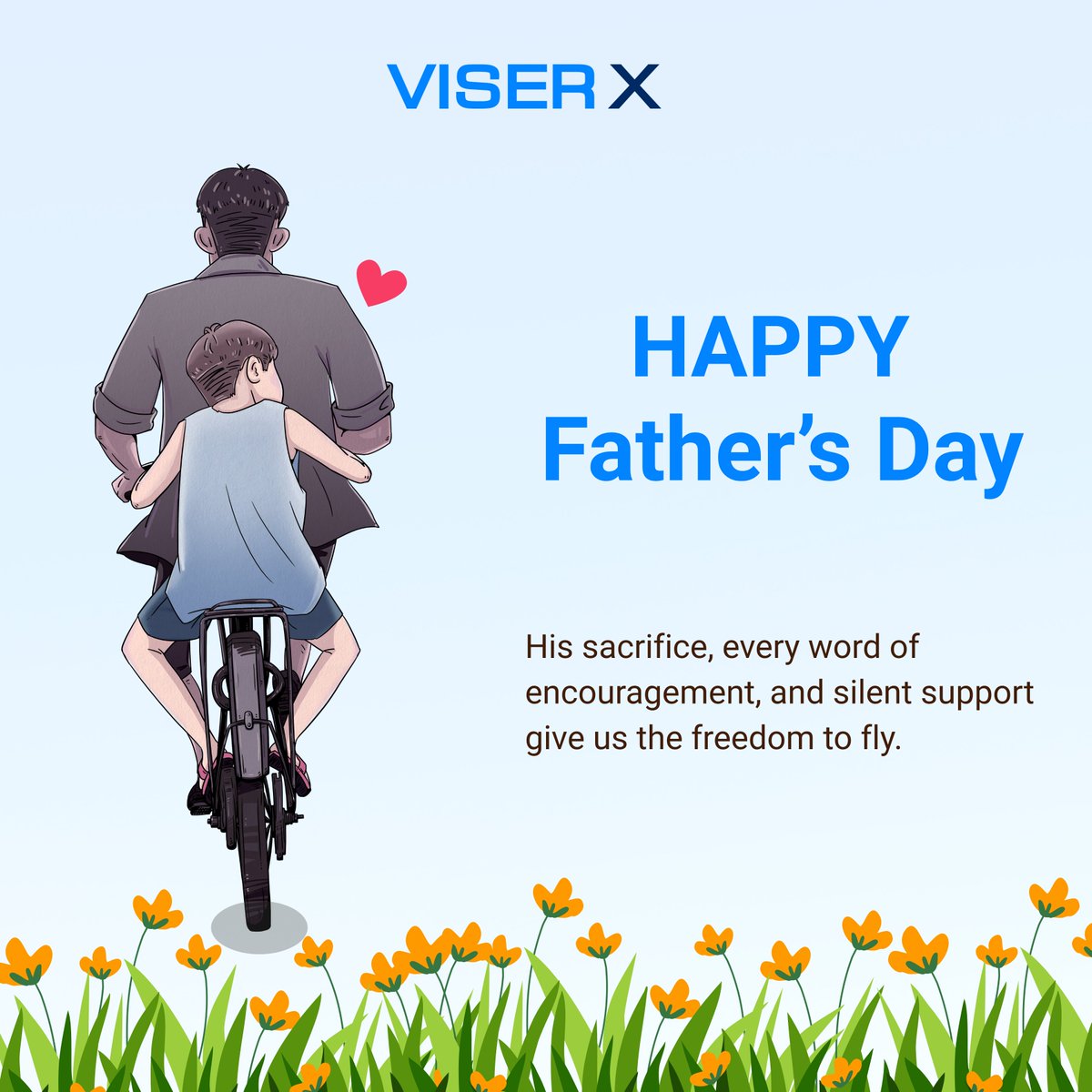 A father means courage, inspiration, and unconditional love! ❤
Happy Father’s Day to all the incredible fathers who continue to inspire us with their hard work and care. 

#HappyFathersDay #FathersDay2025 #VISERX