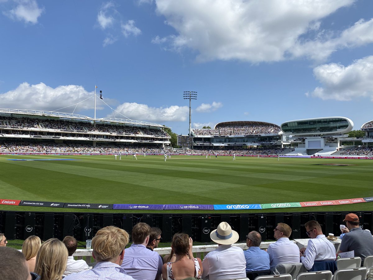 #cricketfans also great to kick start summer <a href="/HomeOfCricket/">Lord's Cricket Ground</a> congrats #SouthAfricaCricket for win