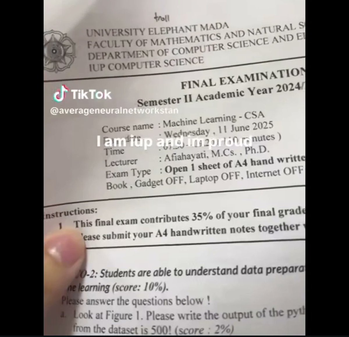 UNIVERSITY ELEPHANT MADA
wek 😀 wek 😀 wek ...
😂 😂 😂
<a href="/aniesbaswedan/">Anies Rasyid Baswedan</a> 
<a href="/SianiparRismon/">Rismon Hasiholan Sianipar</a> 
<a href="/KRMTRoySuryo2/">KRMT Roy Suryo</a>