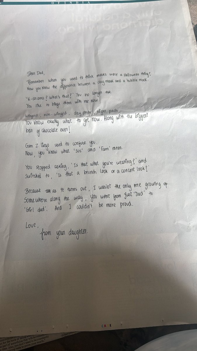 What a simple and high emotional quotient take by De Beers on Father’s Day today! Advertising is all about being smart n touching the right chords while timing it right! So touched and amazed by the relevance befitting the GenZ   🩷🩷🩷
#FathersDay  #Advertising