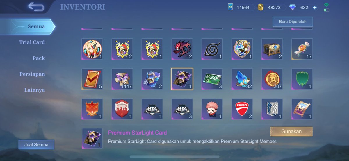 WTS STARLIGHT (SL) CARD BASIC
price : 29k sisa 1
avail rekber

#zonauang #zonajajan #mlbb
