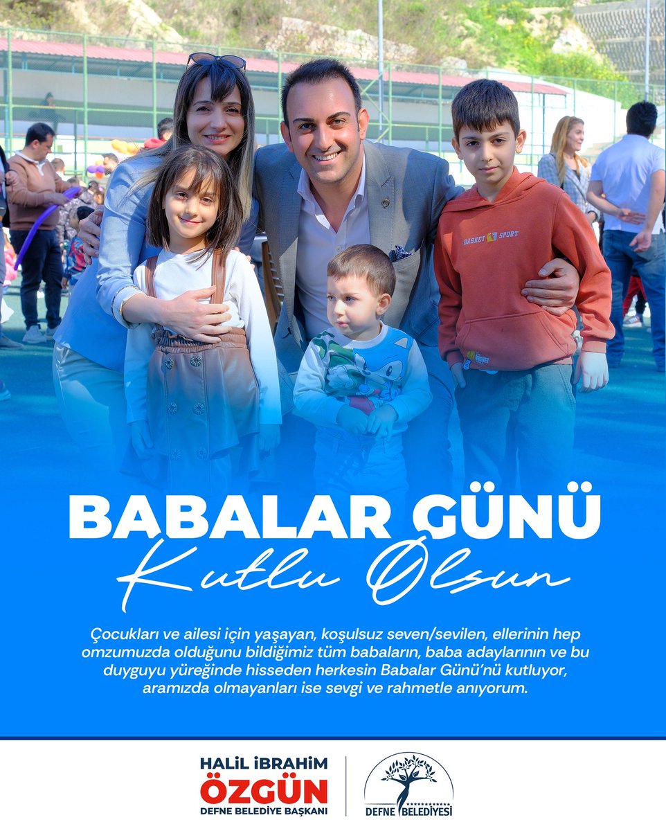 Babalar Günü Kutlu Olsun!

#BabalarGünü #Aile #Sevgi #BabalarGünüKutluOlsun