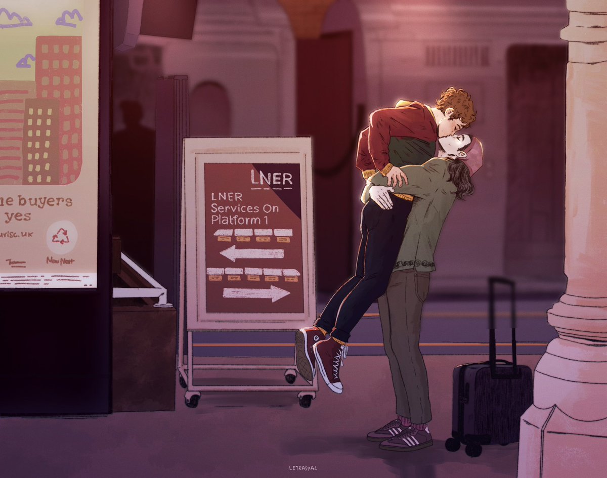 I missed you!!! #snowbaz