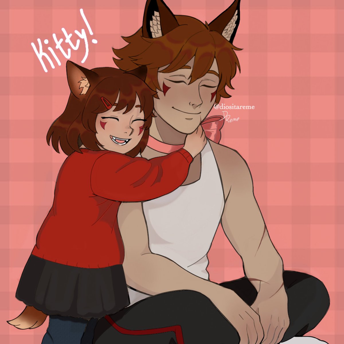DiositaReme's tweet image. I wanted to make this drawing related to Father’s Day with my fanchild, Ren’s daughter

Extra: I like the idea that any fan can consider her the daughter of their own OC or M/C

#renhana #btd #BoyfriendToDeath #renbtd #btdren #btd2 #btdrenhana #fanchild