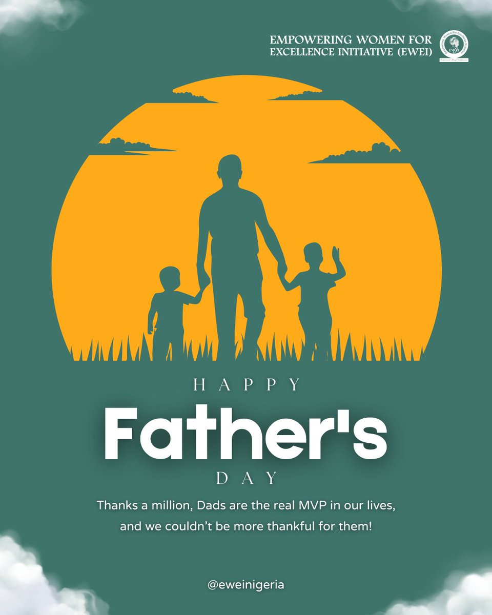 Happy Father's Day to all the incredible dads! 💙

EWEI applauds your unwavering love and commitment. May your day be filled with joy and cherished moments. Your remarkable role shapes lives!

#FathersDay2025