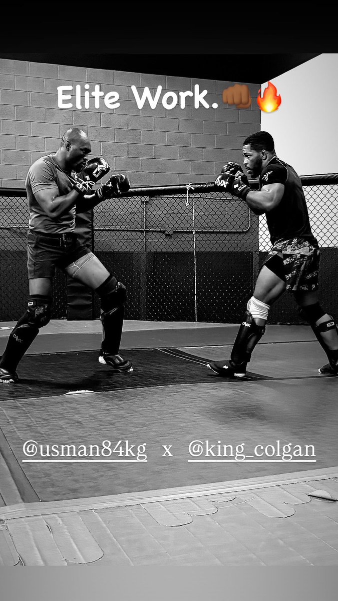 THE WELTERWEIGHT GOAT 🐐💯 
#UFCAtlanta #Usman