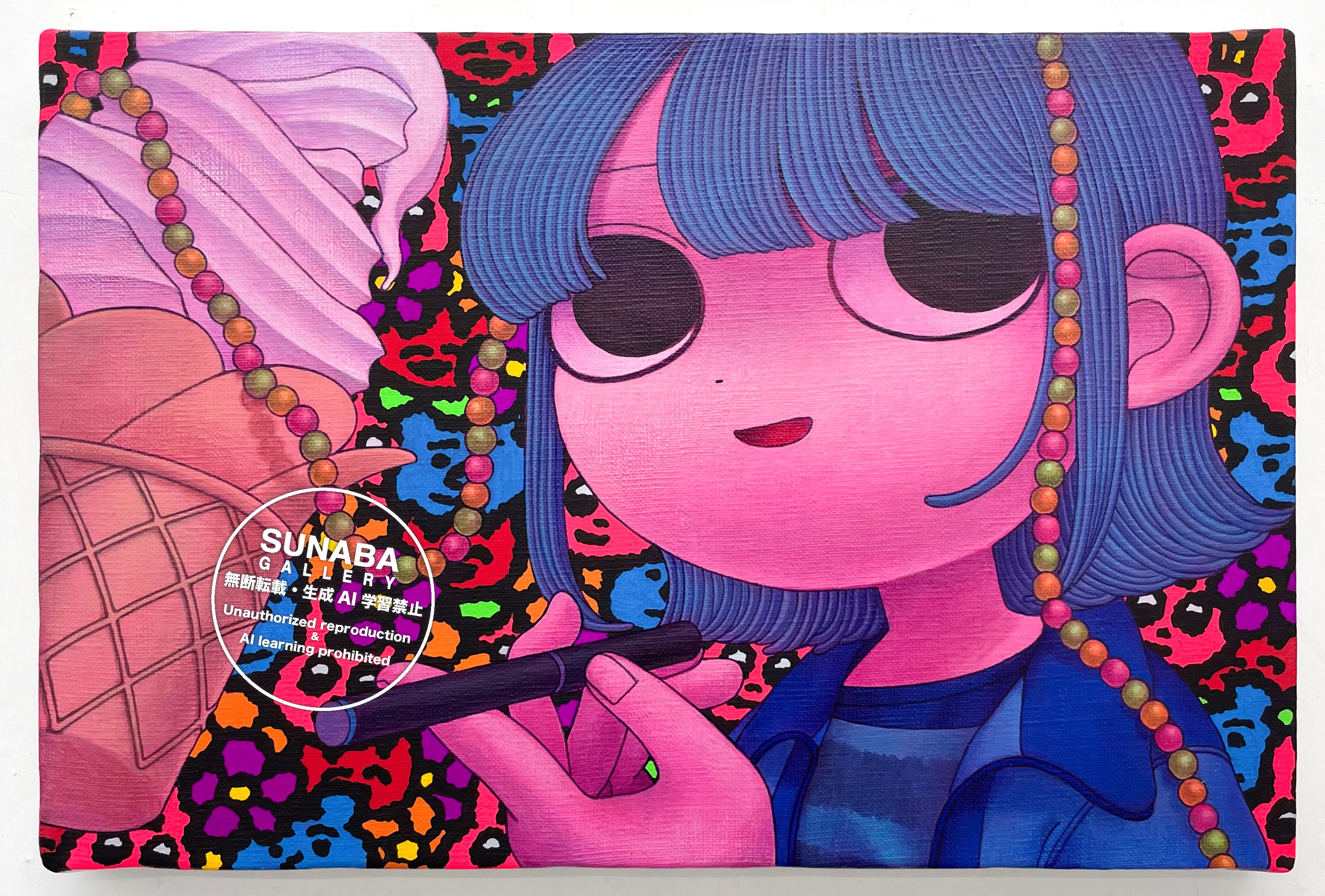 吉田有花 | 個人37 455mm×333mm／acrylic on canvas #art