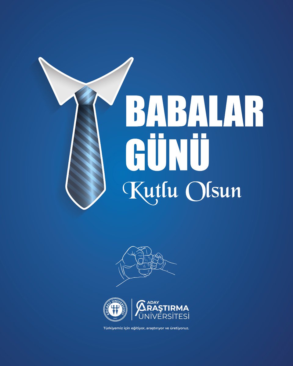 Tüm babaların ve baba adaylarının Babalar Günü’nü kutluyor, sağlıklı ve mutlu bir yaşam diliyoruz. 👨‍👧‍👦💙🎉

#BabalarGünü
#BabalarGünüKutluOlsun