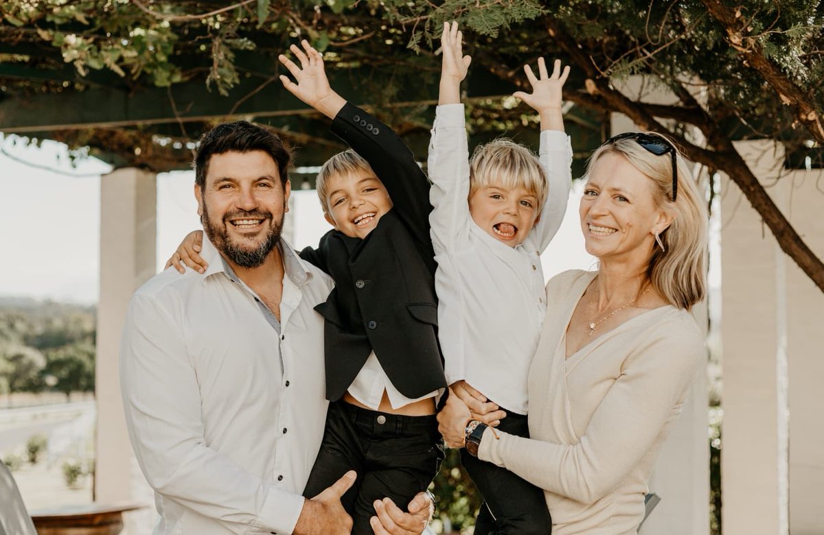 Man alive - I’m grateful - the greatest gift - the immeasurable privilege . 
I am because of them . Growing to be a better man - every day . 
Gratitude to my creator , wife and greatest two little men .

Happy Father’s Day to the men out there - taking your job as dad seriously.