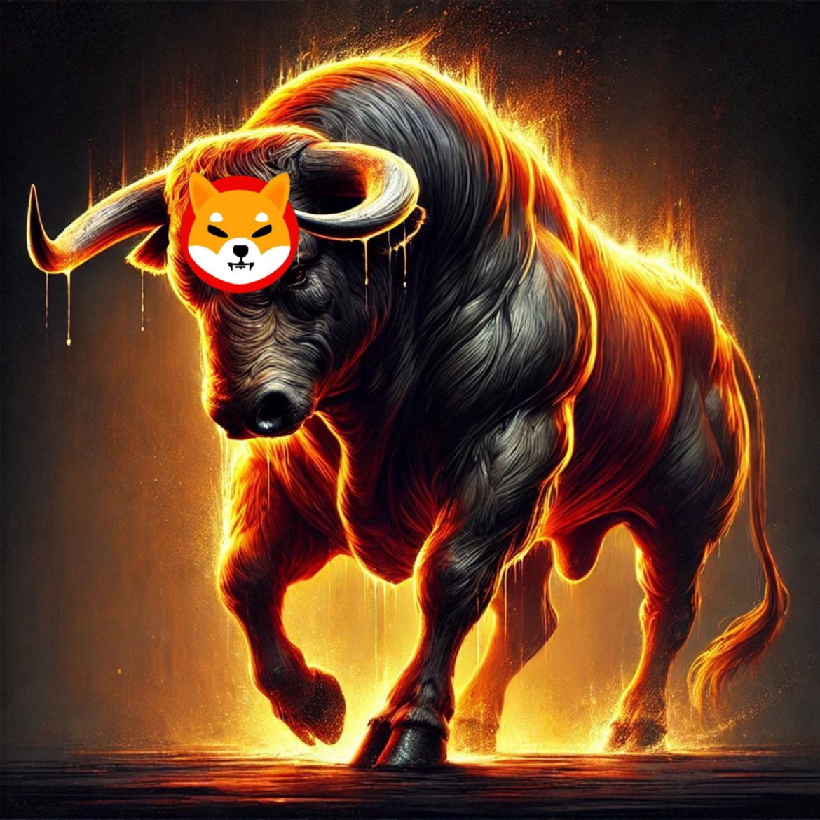 SHIBCrowd's tweet photo. The $SHIB BULL is back! 🔥 https://t.co/qcmfIcz6kh