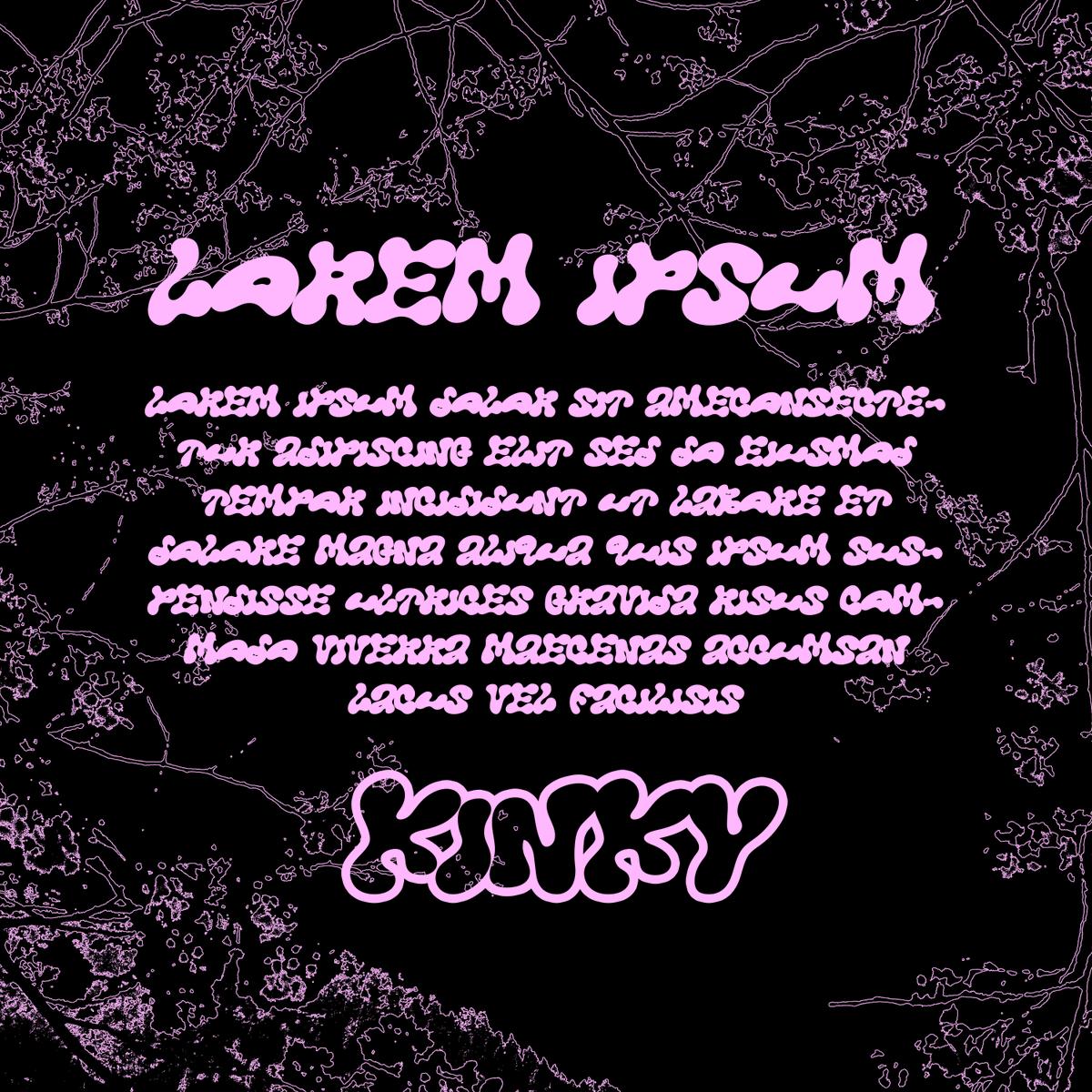 data_bu's tweet photo. 무료 영문 폰트 KINKY free font
https://t.co/bUfOclFVwR

이것도 귀여운 y2k 디자인에서 자주 보이던 폰트!
가격은 0원부터 원하는만큼 후원 가능!
상업적 이용 가능합니다! https://t.co/ejae4s1lTe