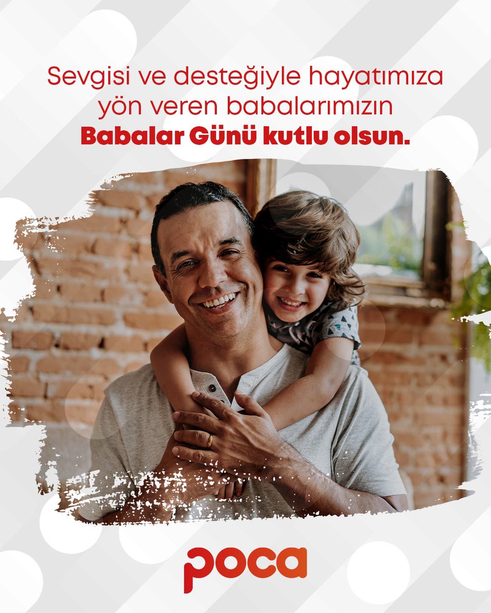 Sevgisi ve desteğiyle hayatımıza yön veren babalarımızın Babalar Günü kutlu olsun. ❤️

#Poca #SendenYana #BabalarGünü