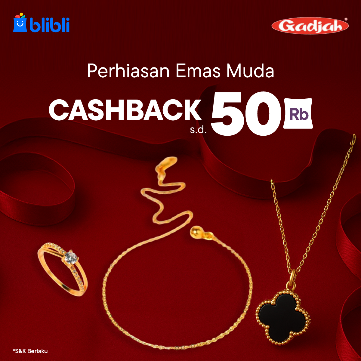 Ada yang mau 100 ribu?! ✨𝑵𝑲𝑲𝑪𝑯𝑰 📷
yuk, Nanti Kita Kasih Cepek Hari Ini!  

• Quote Tweet 1 kata menggunakan huruf E , M , S
• FOLLOW <a href="/bliblidotcom/">Blibli</a> + RT LIKE tweet ini 
• Pemenang acak  

Cek link ini utk dapetin promonya📷 👇
blibli.onelink.me/aFLN/tokoemasg… #BlibliLMP