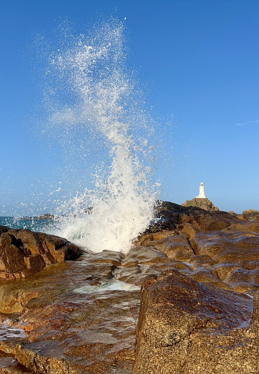 ‘Splash’ at Corbiere. <a href="/JerseyVibrant/">Vibrant Jersey</a> <a href="/VisitJerseyCI/">Visit Jersey</a> <a href="/JerseyHeritage/">Jersey Heritage</a>